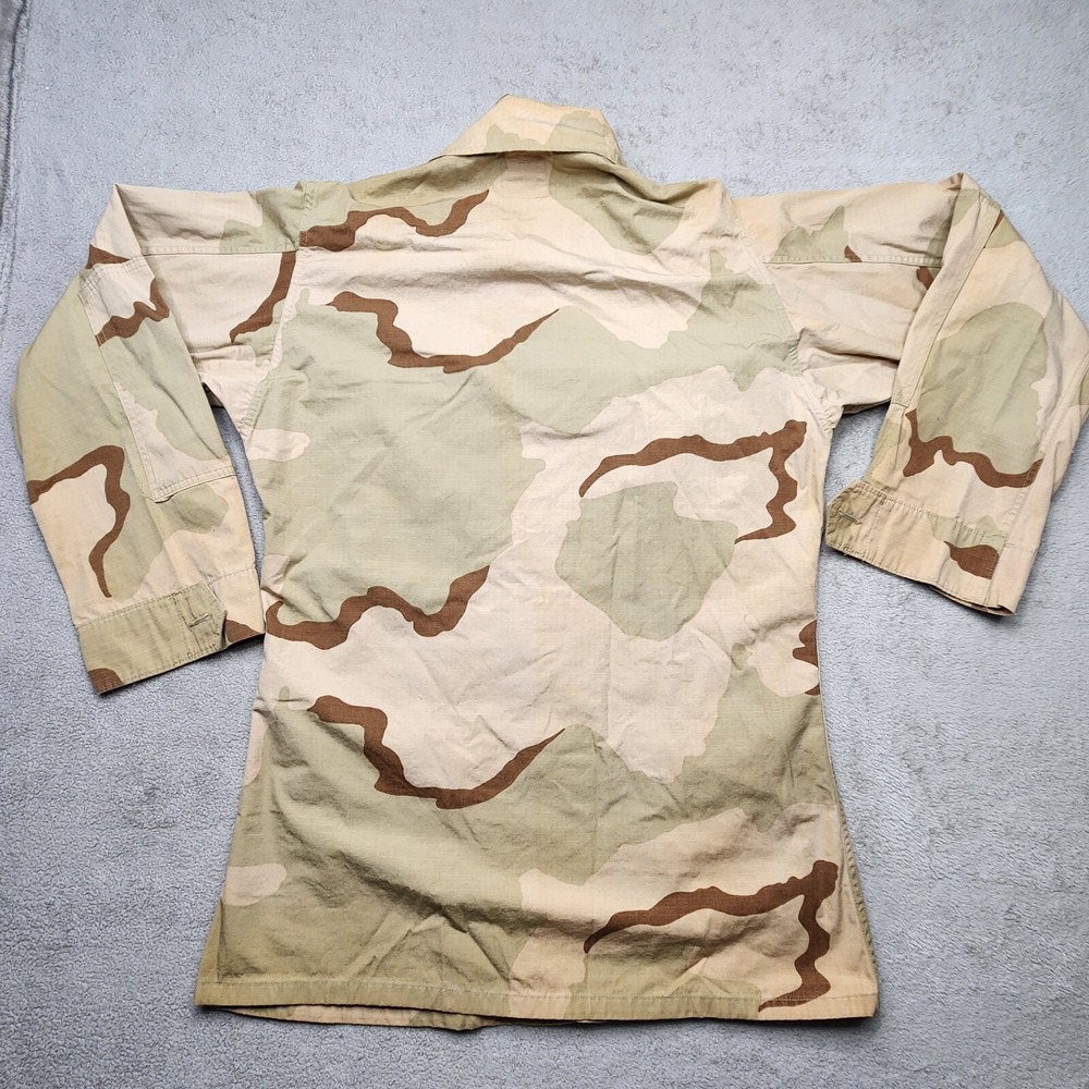 US Military Coat Medium X-Long Desert Camouflage Pattern Combat Jacket - Picture 3 of 15